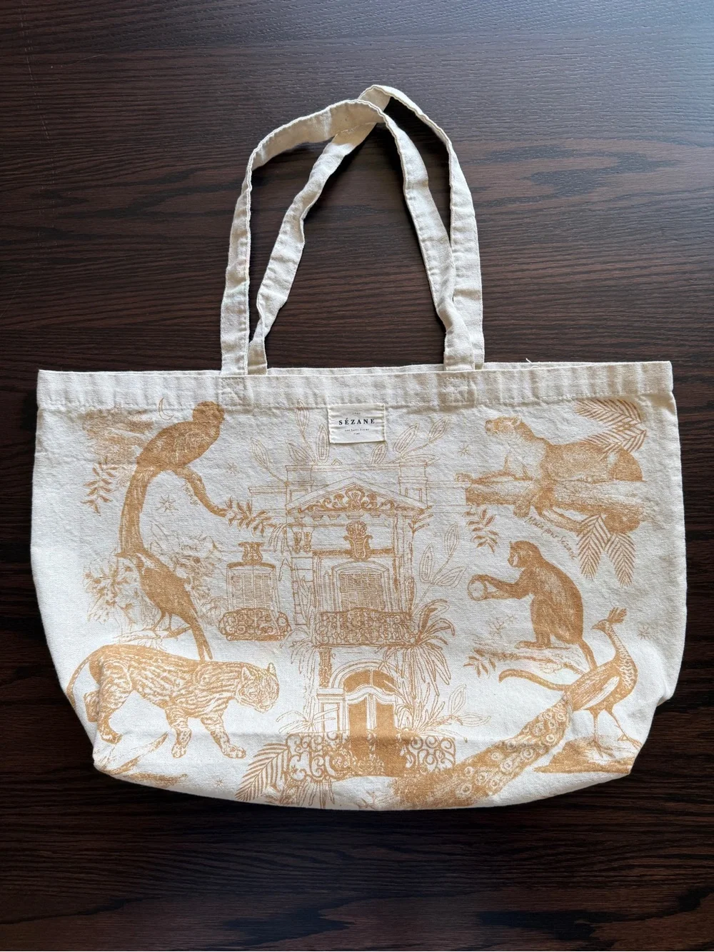 Sezane Paraiso Jungle Tote